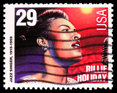 Postage stamp printed in United States Jazz Singers: Billie Holiday 1915-1959, American Music Series